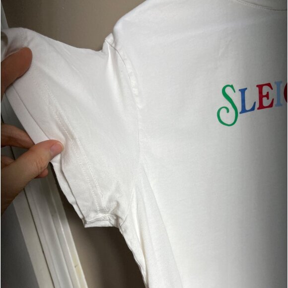 Wondershop Holiday Sleep Set 'Sleigh What?' Unisex Sleepwear Pajamas M/L - Picture 10 of 11